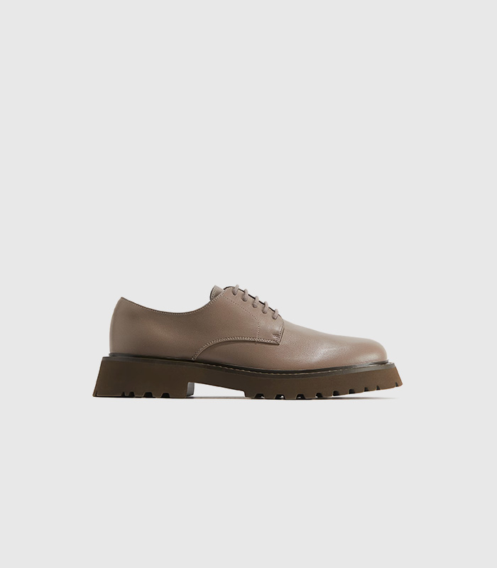 Chunky derby shoes