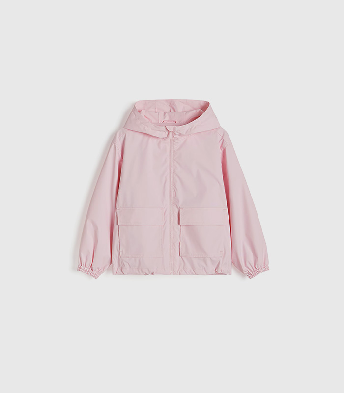 Light hooded jacket